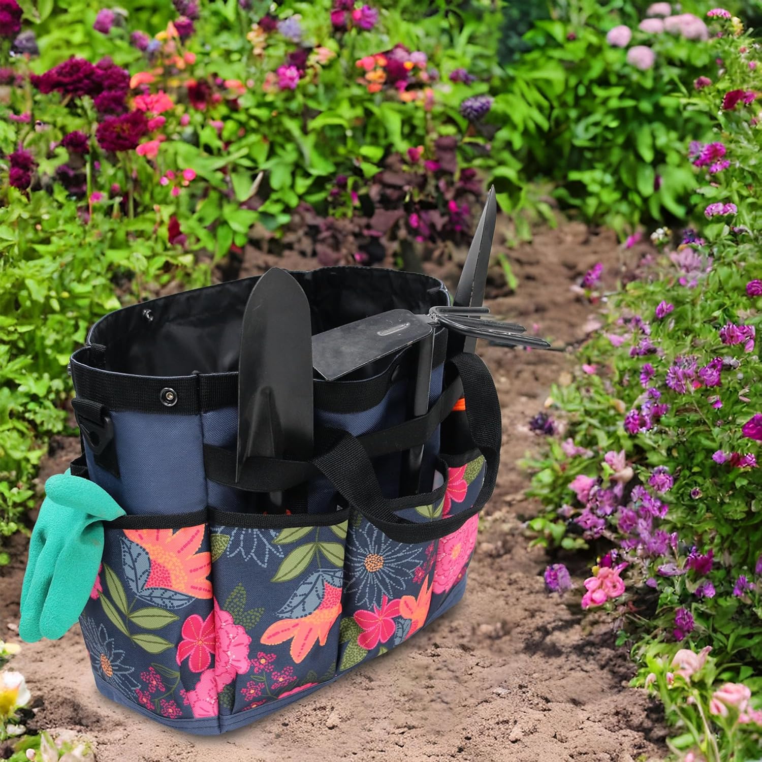 Canvas Garden Tool Tote Bag