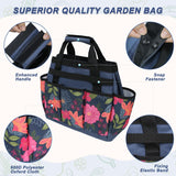 Canvas Garden Tool Tote Bag