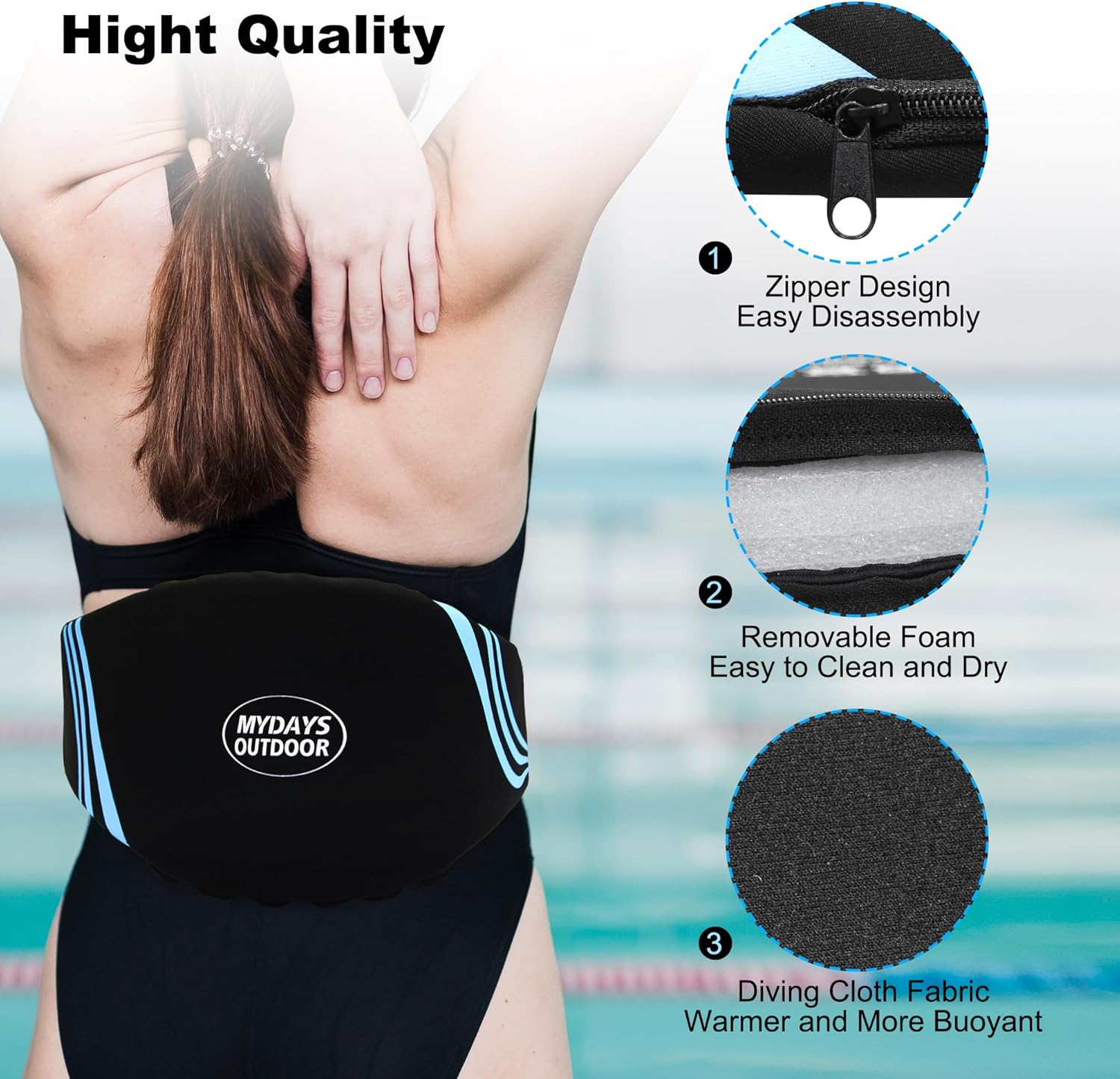 Flotation Swim Belt for Adults