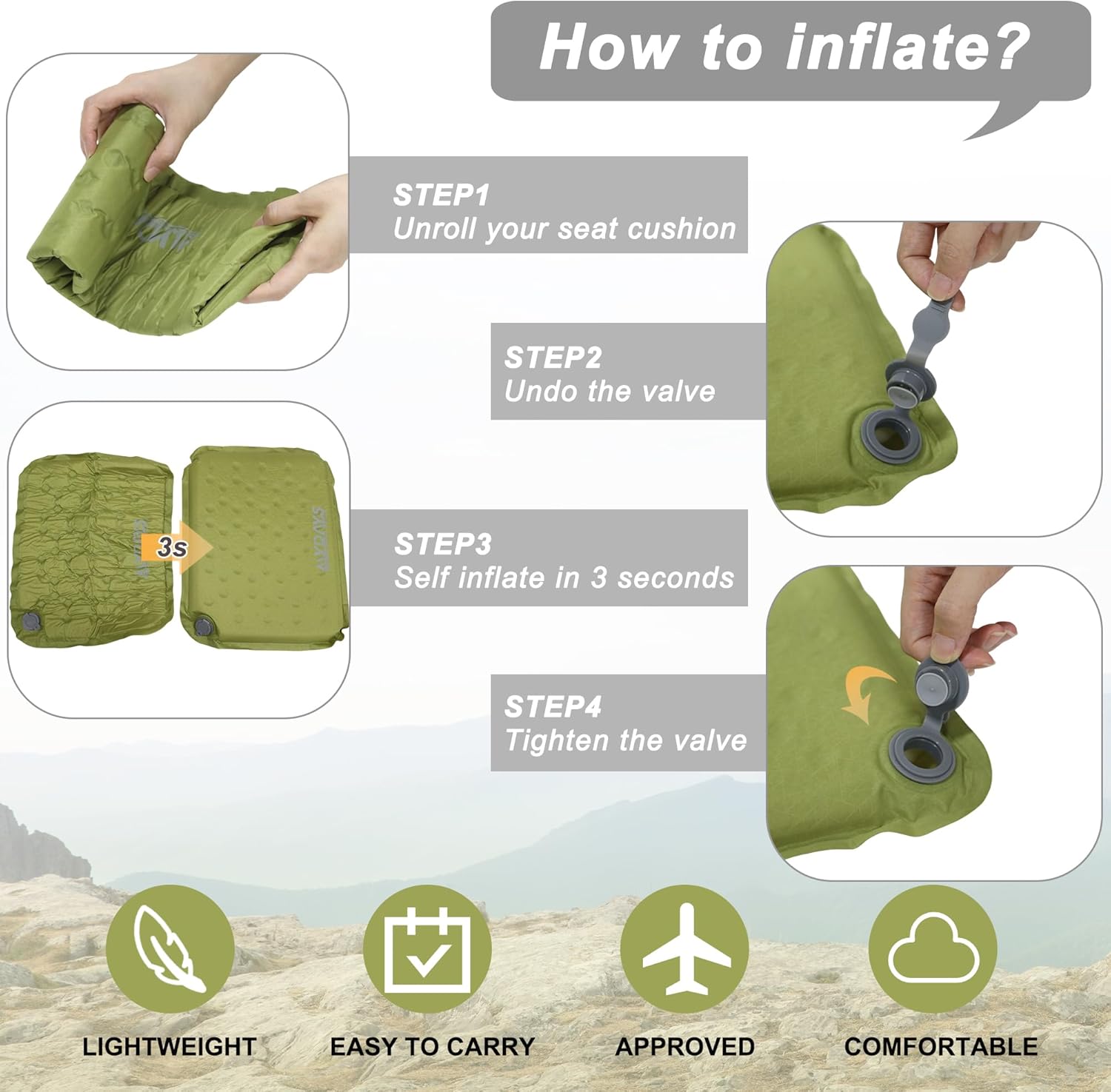 Inflatable Seat Cushion