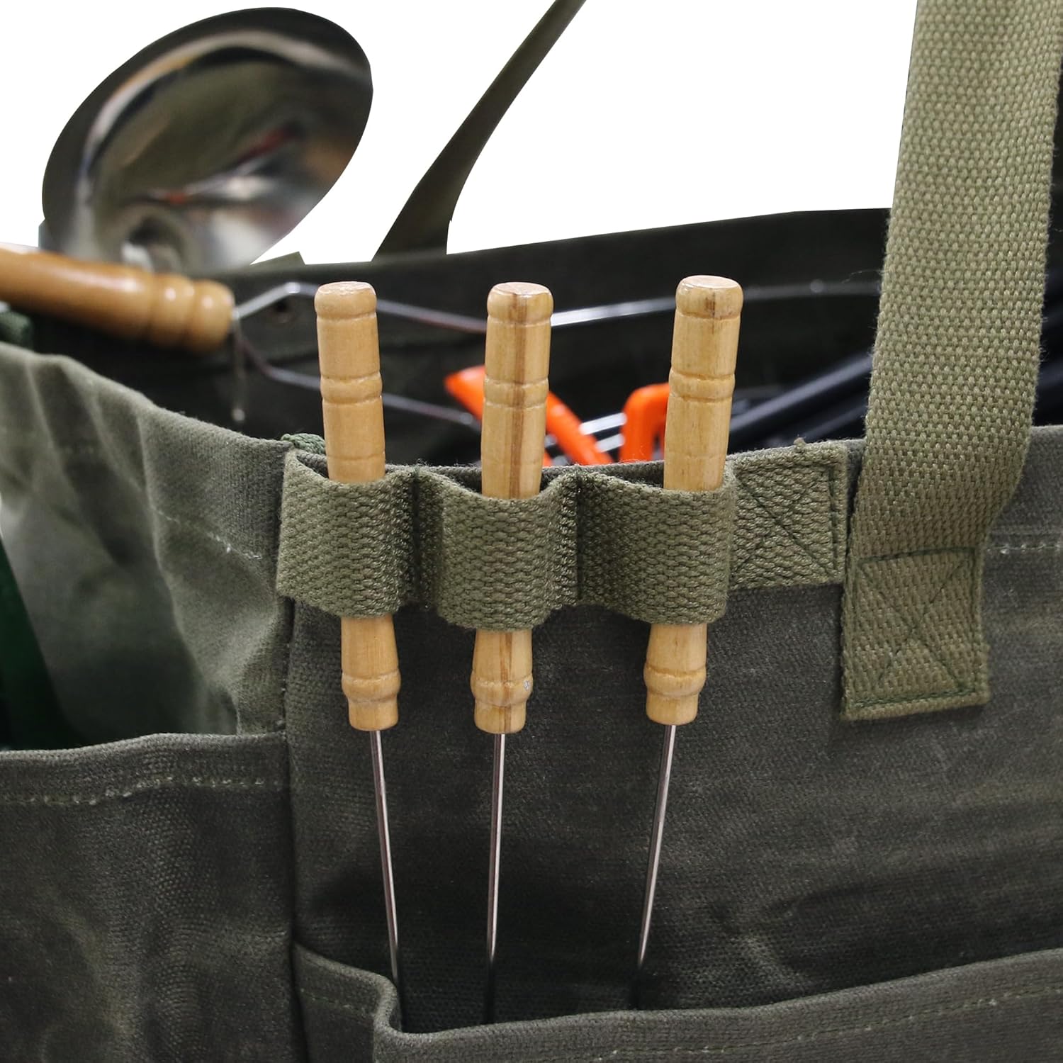 Waxed Canvas Camping Tool Storage Bag