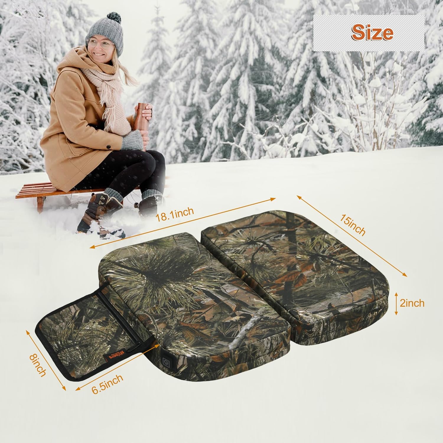 Portable Heating Seat Cushion