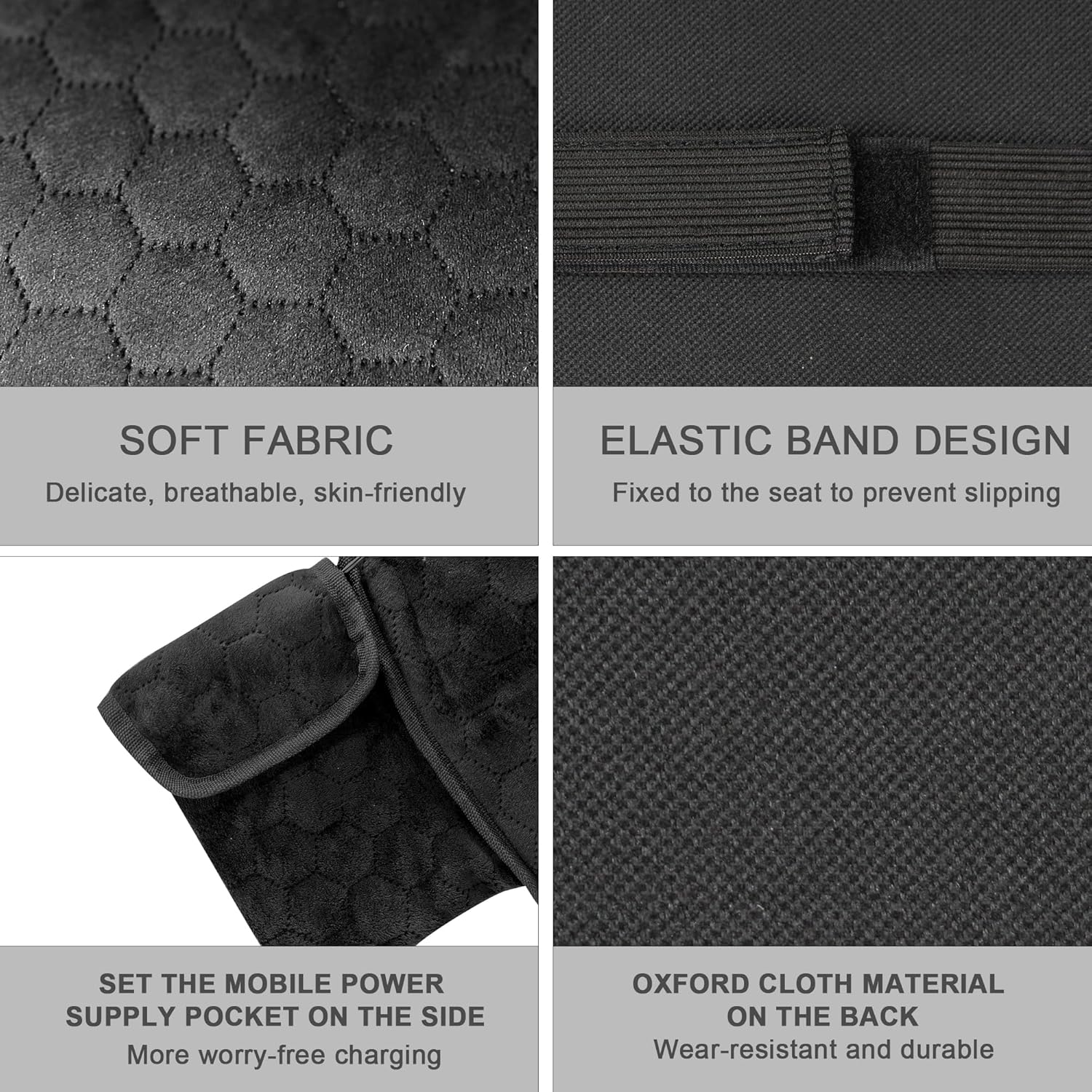 Portable Heated Seat Cushion(No Power Bank)