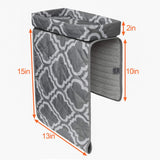 Sofa Armrest Organizer with Holder Tray