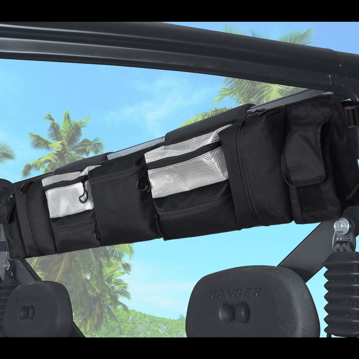 UTV Roll Cage Organizer Case Storage Gear Bags